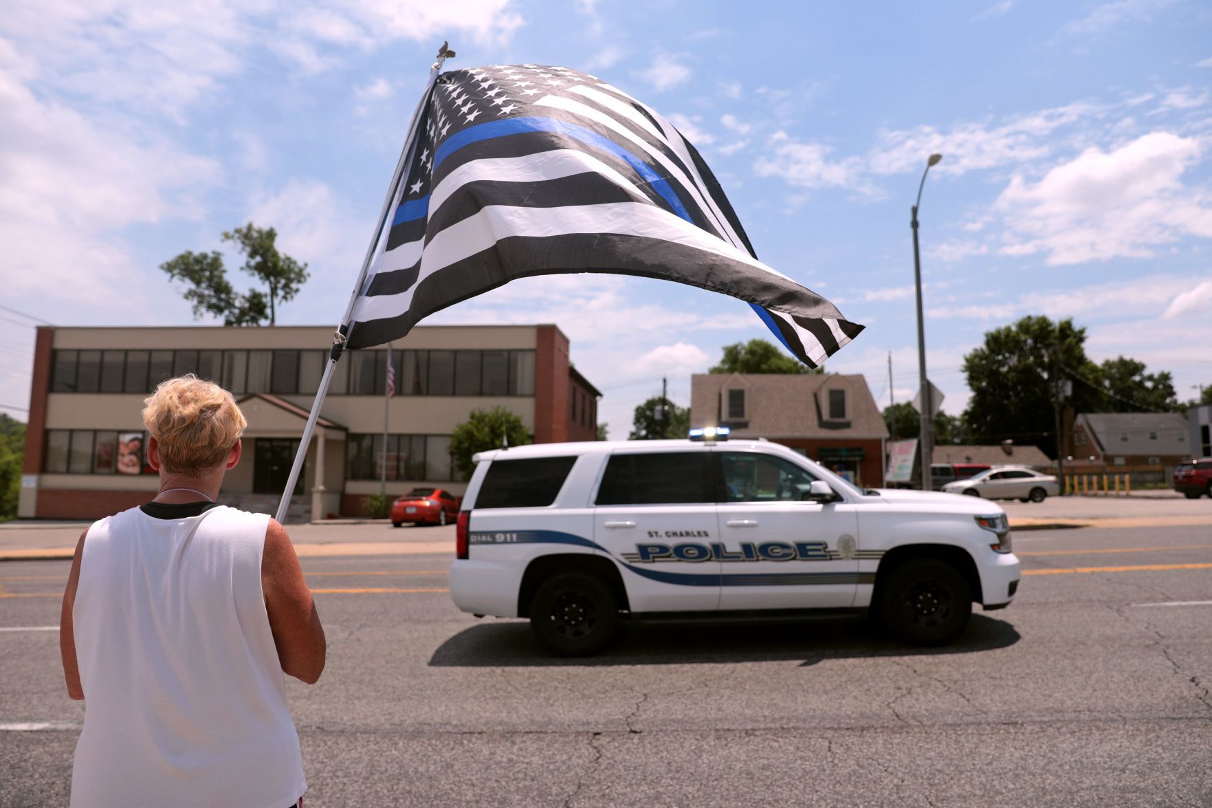 Funeral for slain officer Michael Langsdorf